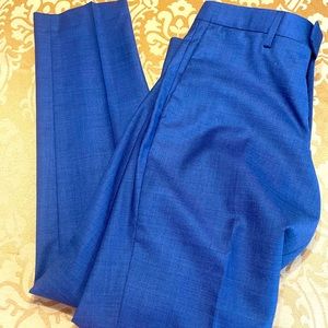 Slim wool suit pant, 30x30